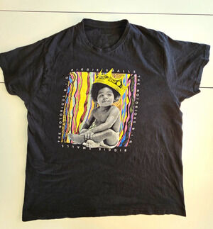 The Notorious B.I.G. Biggie Smalls King Baby T-Shirt Black 2XL Hip Hop Rap